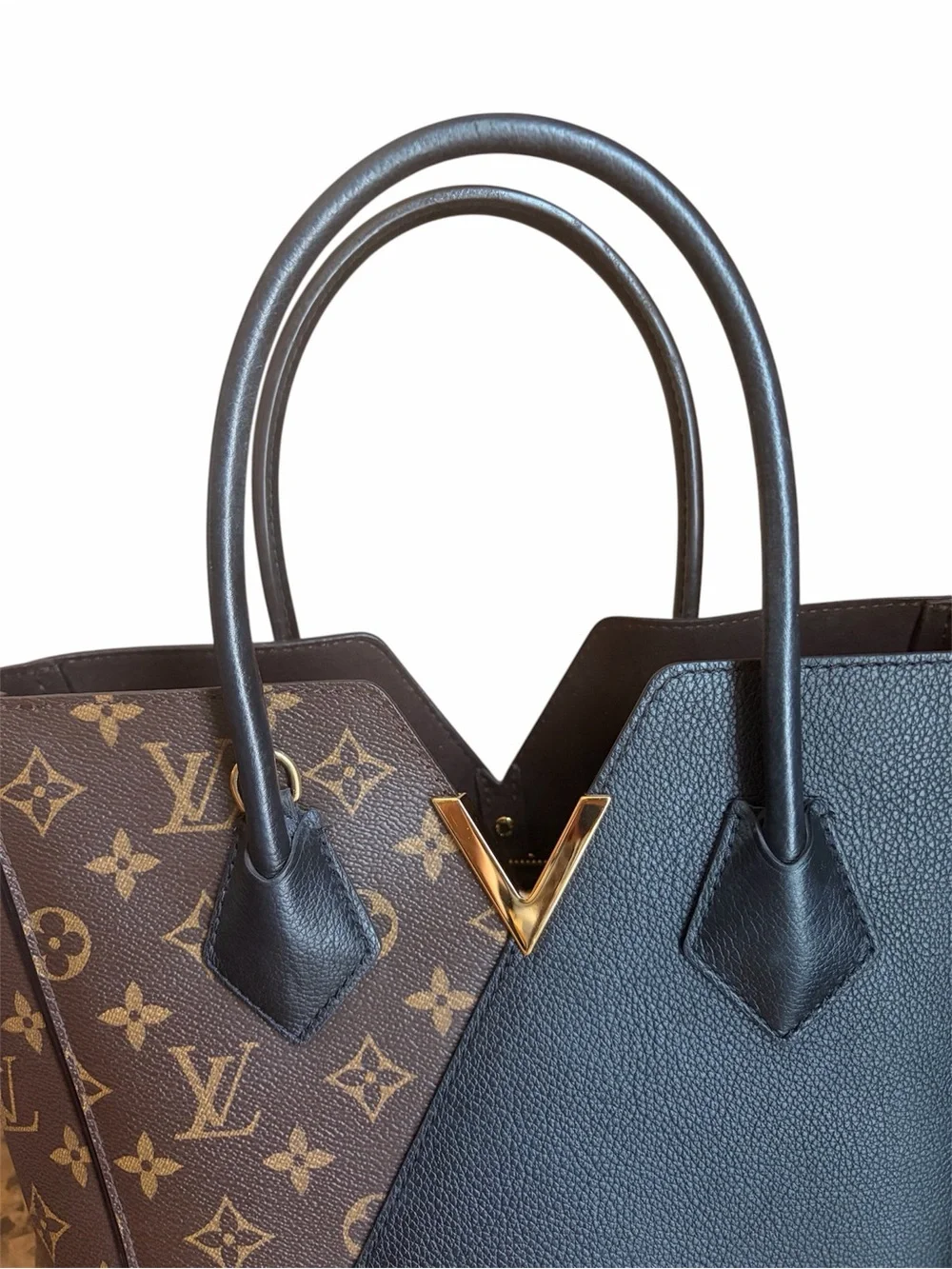 Louis Vuitton Kimono PM black and Monogram 2WAY Bag